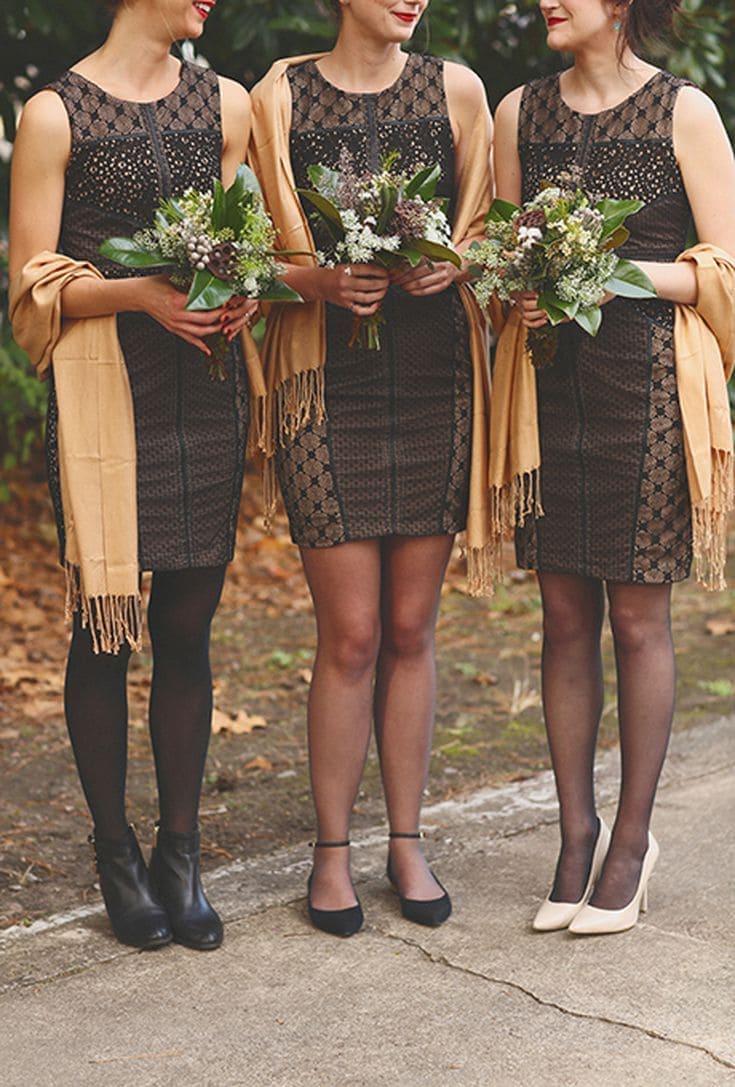 22 ý tưởng trang phục váy phù dâu cho mùa thu (P2)