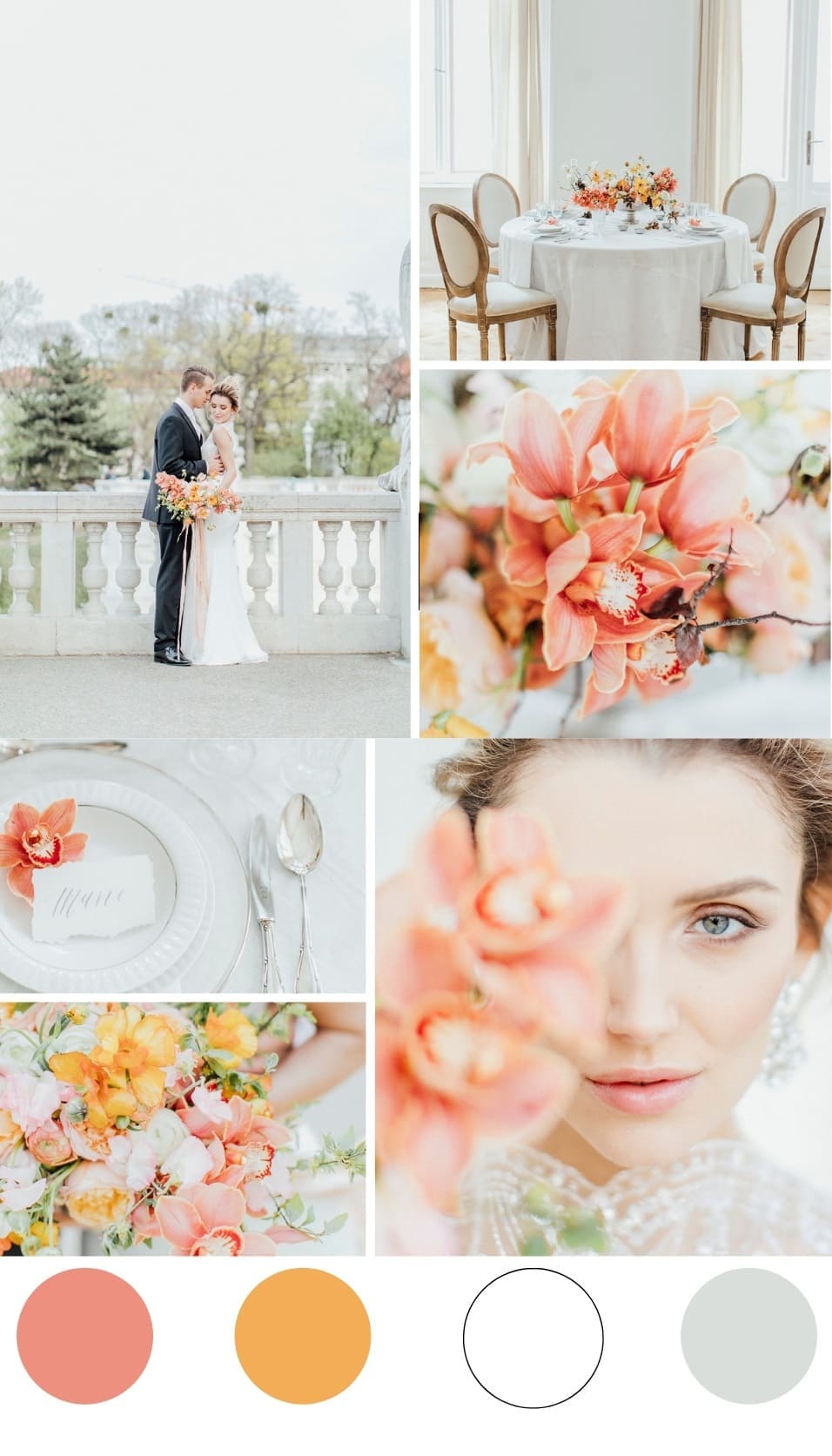 5 bảng màu cưới hoàn hảo cho hôn lễ vào mùa xuân