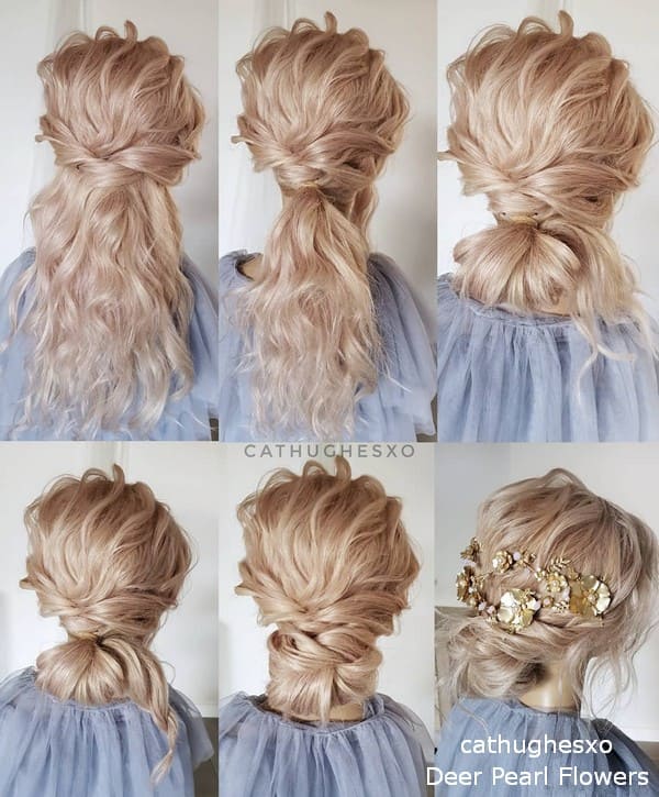 Hướng dẫn cách thực hiện 18 kiểu tóc cưới ấn tượng cho cô dâu tự thực hiện tại nhà