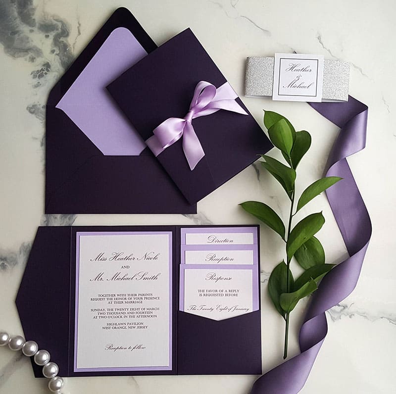 Màu sắc đám cưới 2020: bạn có từng nghĩ đến Ultra Violet?