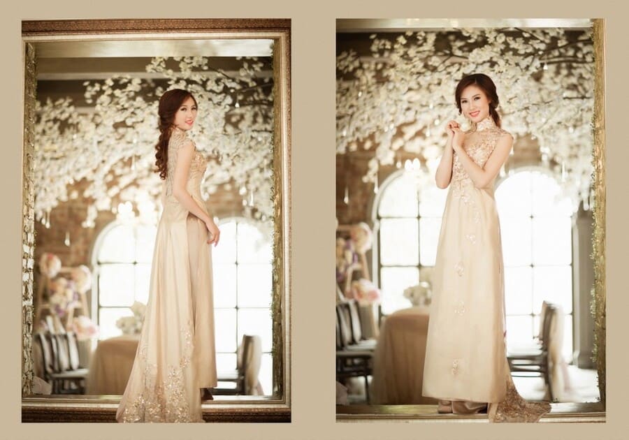 Những bộ áo cưới đơn giản mà đẹp cho cô dâu trong ngày trọng đại Mate.vn
