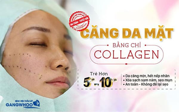 Da mặt căng mịn không cần phẫu thuật chỉ 45 phút tại Bệnh viện Gangwhoo